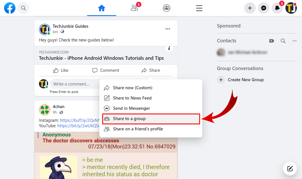 How to make an ad shareable on Facebook easily