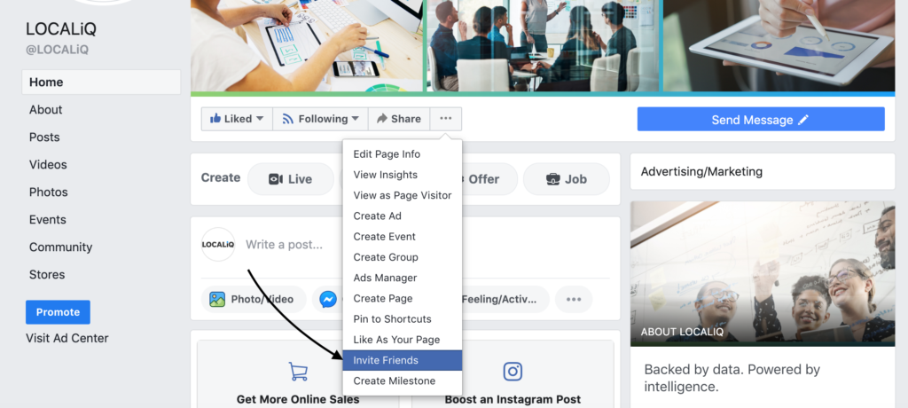How to make my Facebook page sponsored