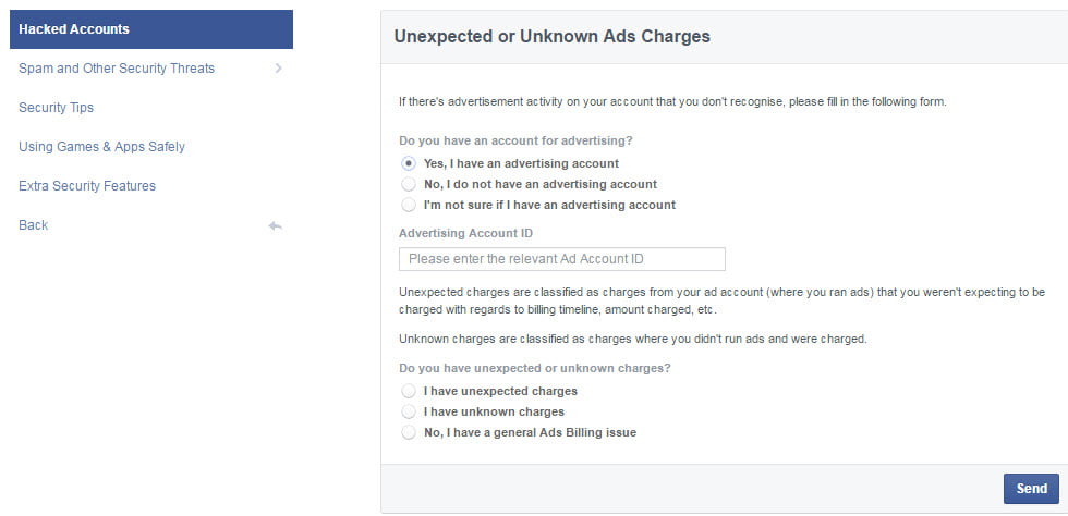 Reasons why your account is hacked and deducted from Facebook advertising money