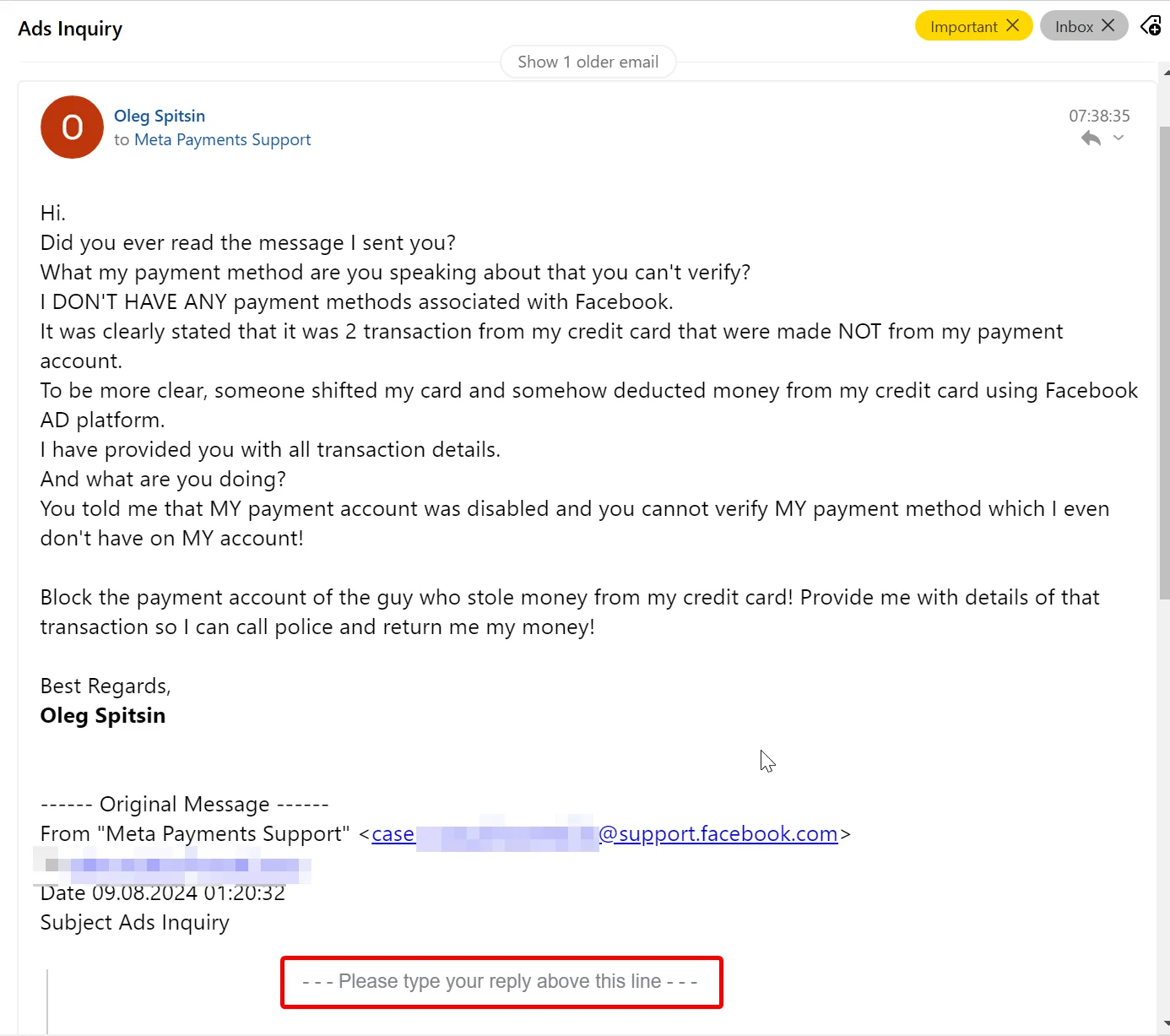 What to do when your Visa is deducted from Facebook?