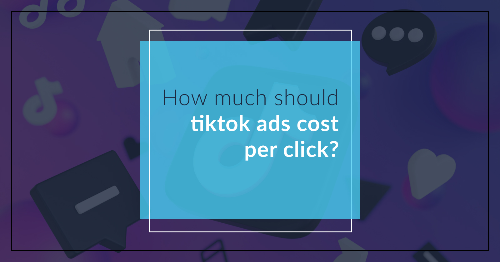 What is the TikTok cost per click?