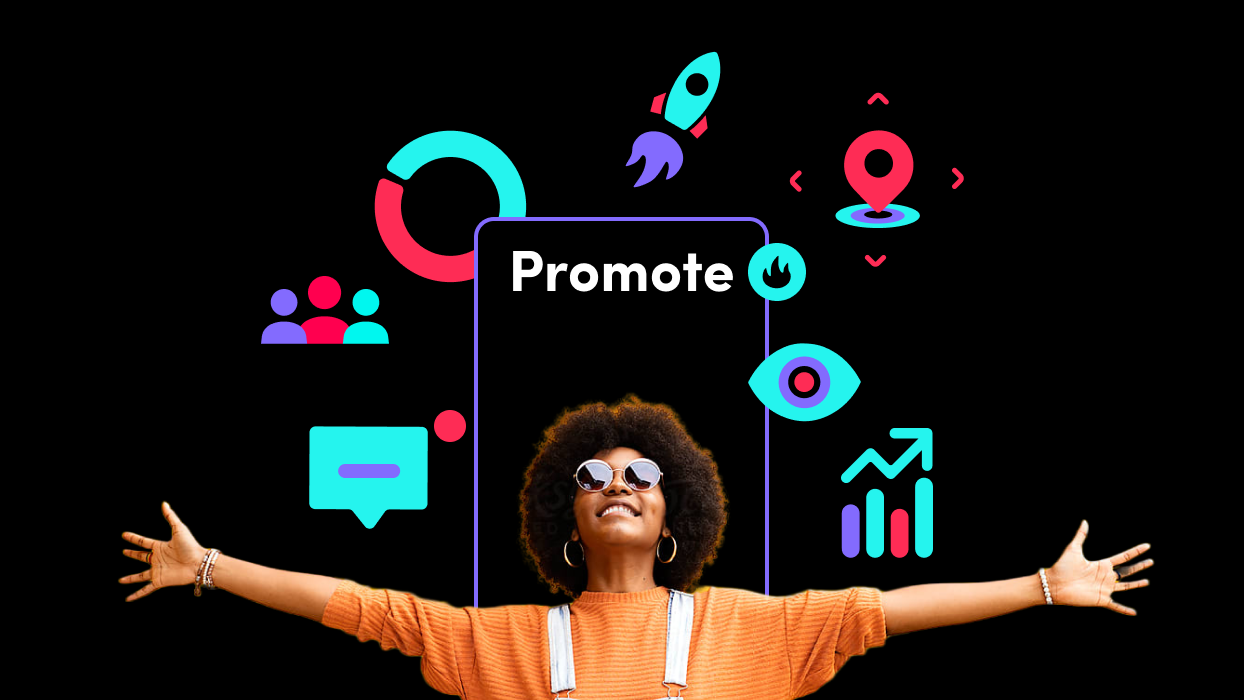 What is promoted on TikTok?