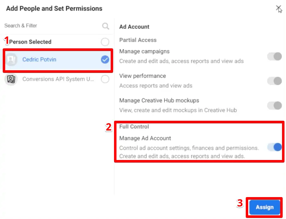 How to connect ad account to Business Manager on your phone