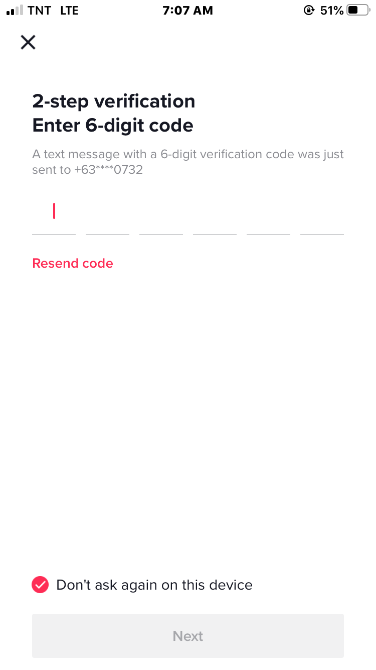 How to be a verified account on TikTok to enhance security