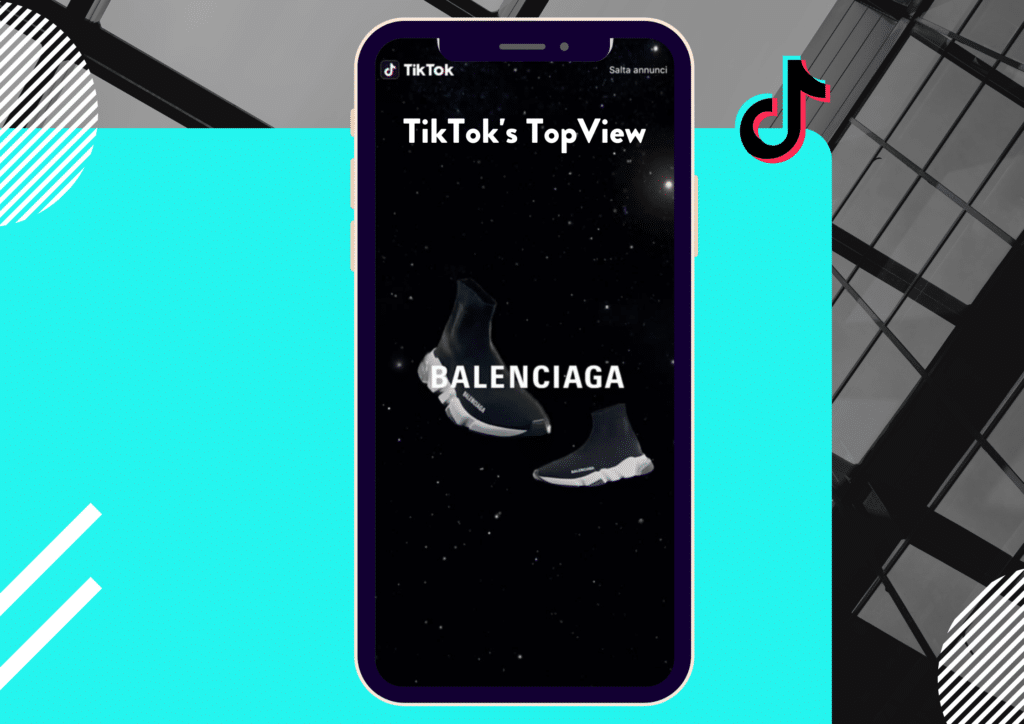 Why did Balenciaga choose TikTok as a key advertising channel?