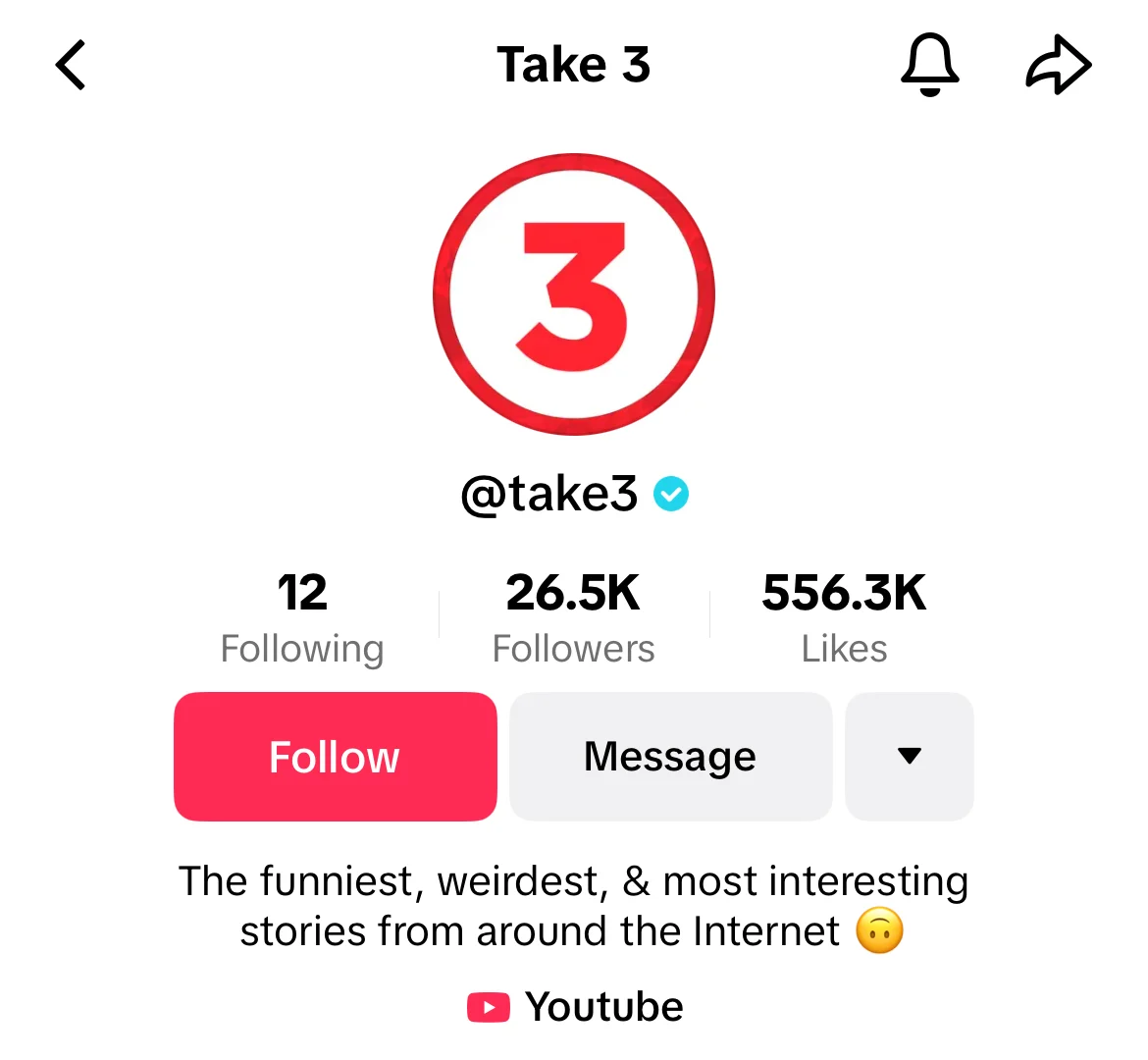 Discover verified least followed verified account on tiktok