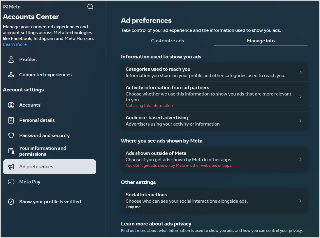 Advanced features Facebook reserves for paid users