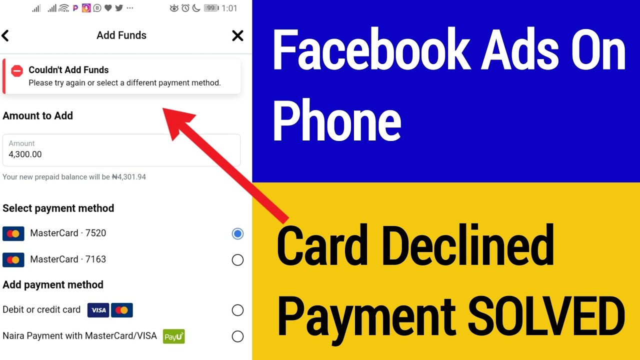 How to set up your Facebook Pay address to avoid payment errors