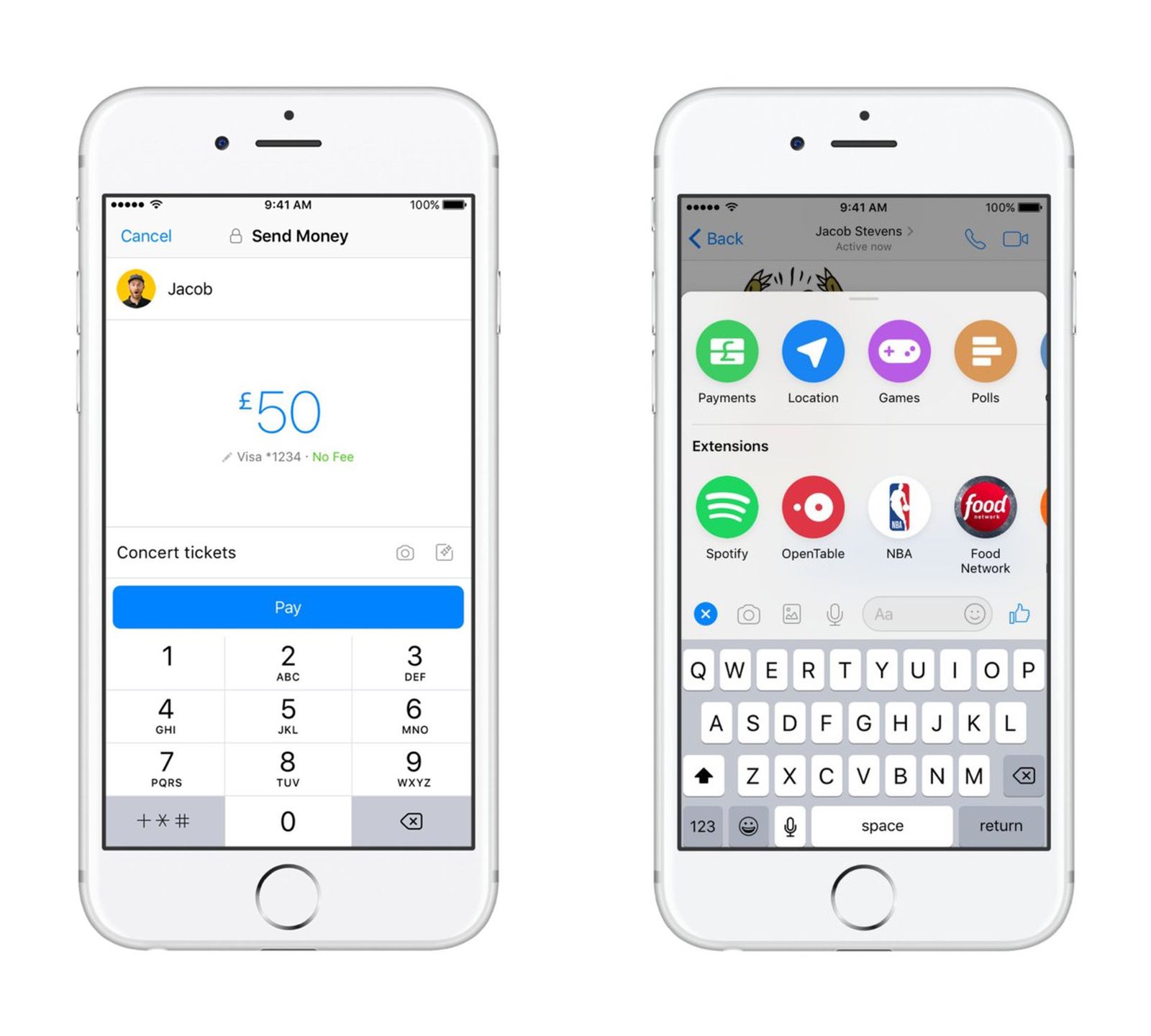 facebook messenger payments review