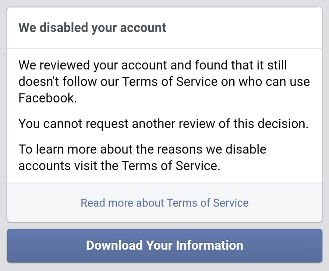 Why does Facebook still send payments to a closed account?
