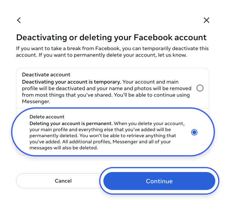 Can Facebook Pay be disabled temporarily or permanently?