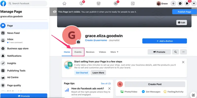 How Facebook events work