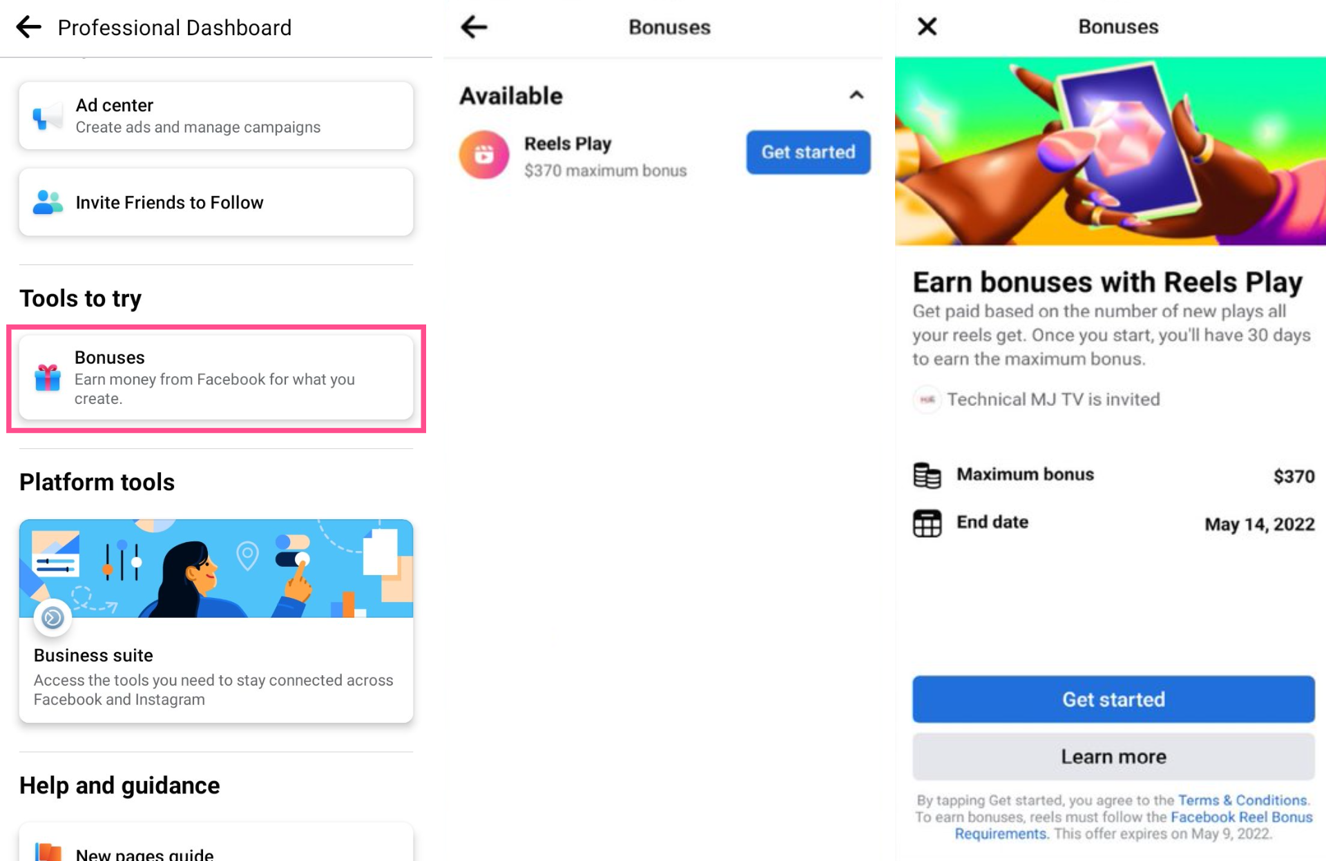 Guide to setting up reel payments facebook