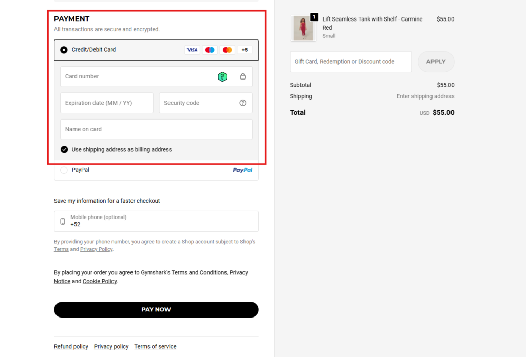 Can you create Facebook Pay billing invoices for a Shopify store?