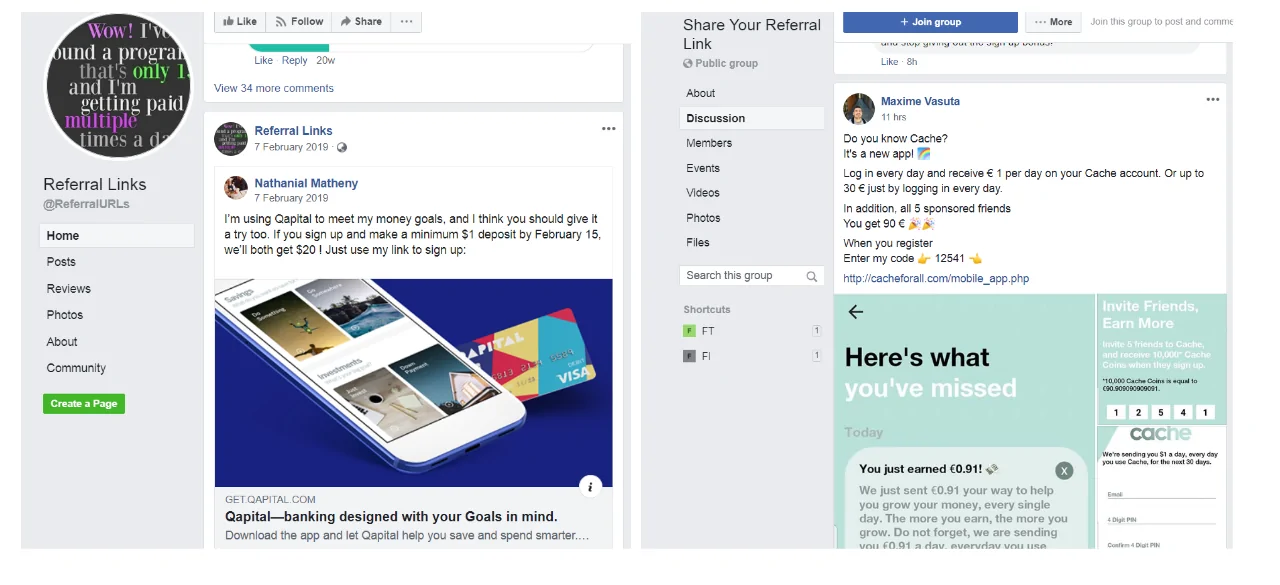 Which features can you use to make money on Facebook?
