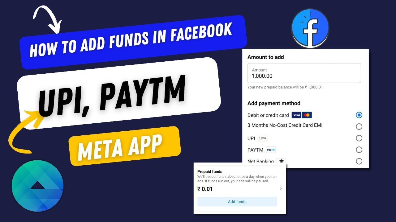 Everything about how to use the UPI payment method Facebook