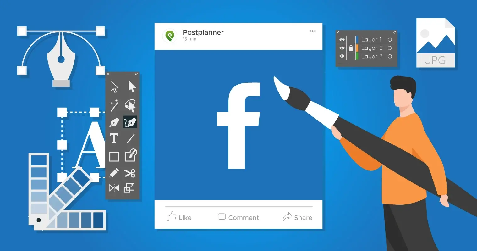 How to turn a standard Facebook post creation into a memorable story