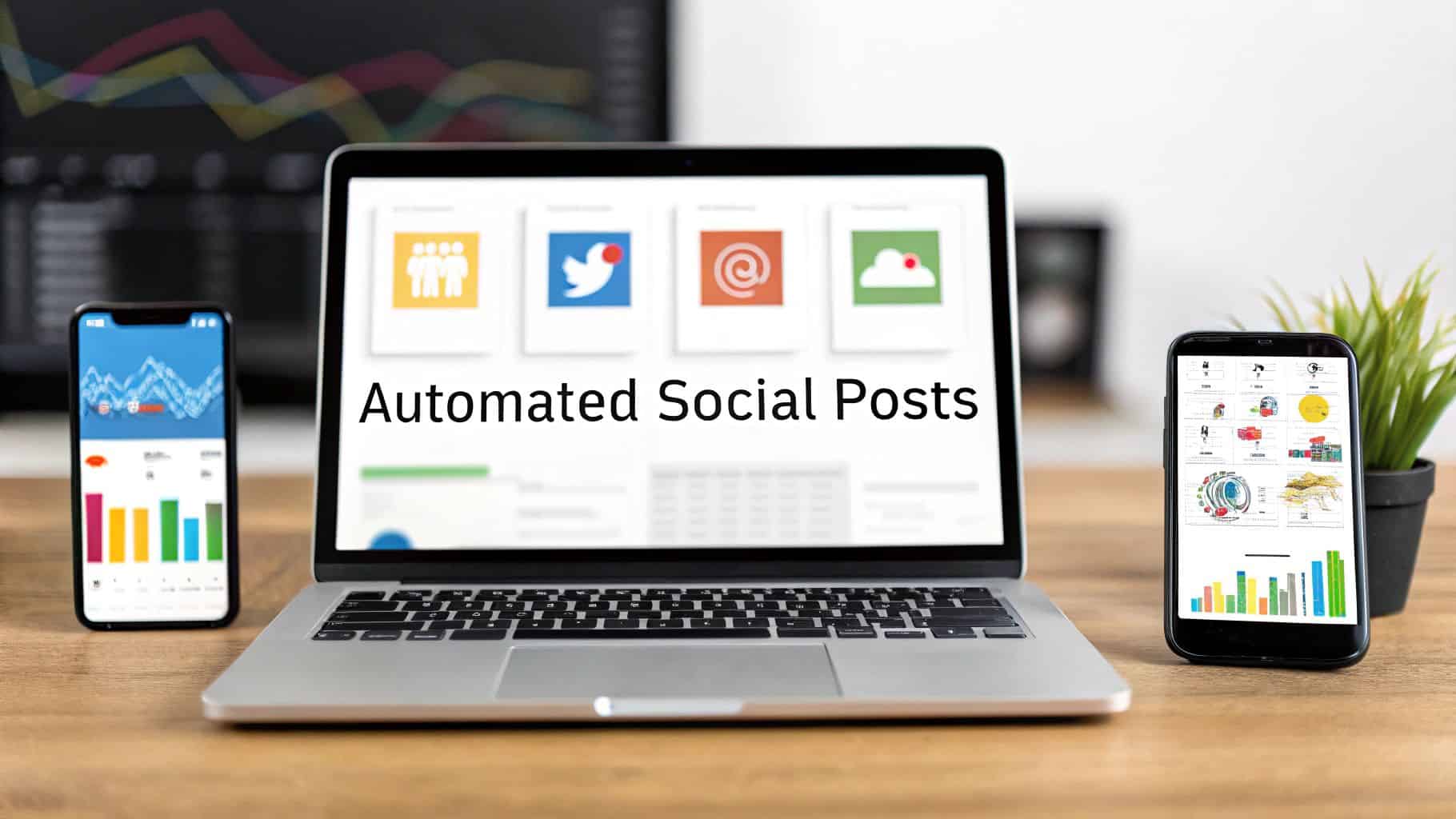 Why are businesses increasingly relying on automated Facebook posts?