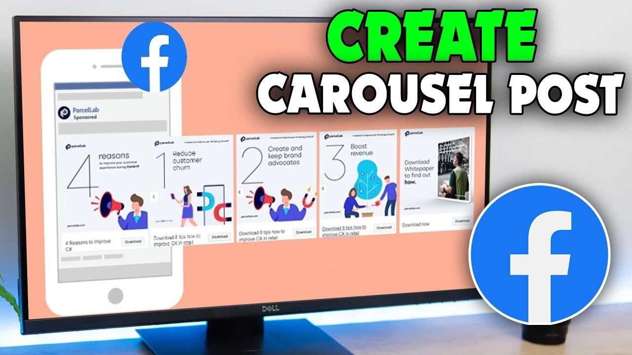 How to do a carousel post on Facebook aesthetically and attract viewers