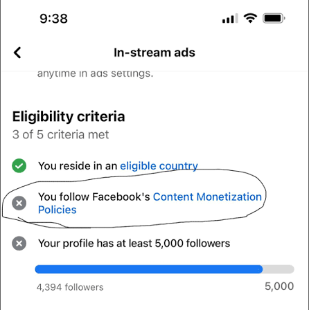 How to get monetized on Facebook Reels without violating policies
