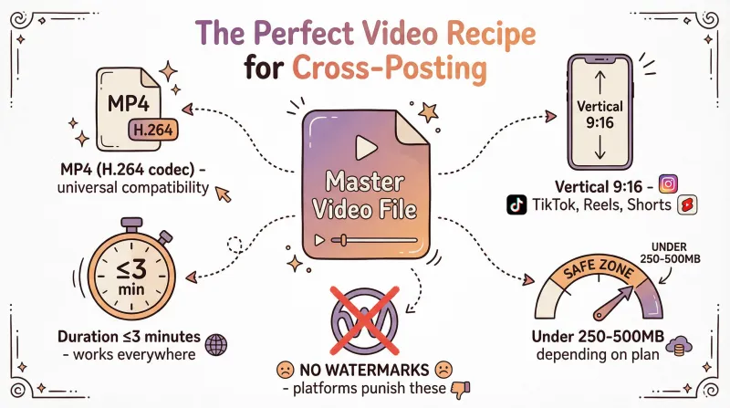 How to build a professional multi-platform posting process
