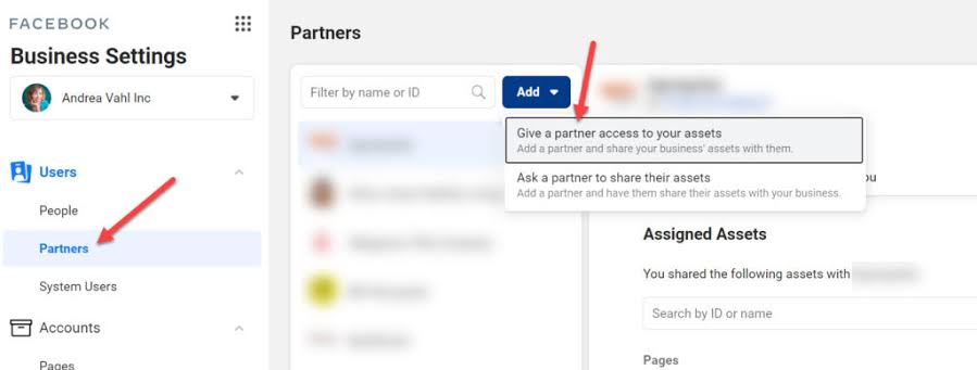 How to add business partner on Facebook safely and securely