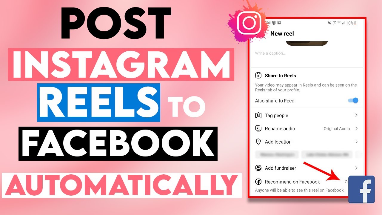 Should you post Reels to Facebook and Instagram at the same time?