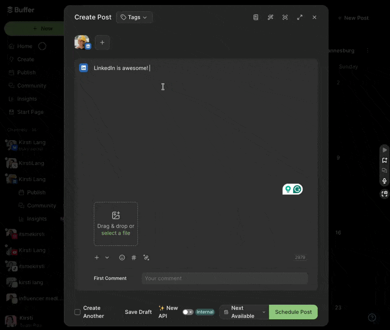 How to schedule posts on LinkedIn on desktop and mobile
