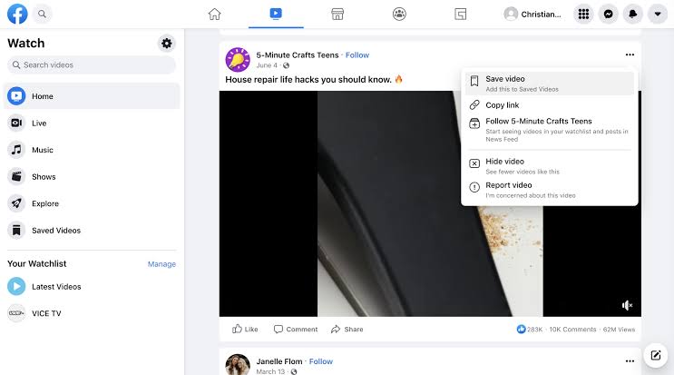 Simple and effective ways to download videos from Facebook and post them to YouTube